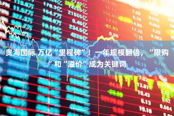 贵海国际 万亿“里程碑”！一年规模翻倍，“限购”和“溢价”成为关键词