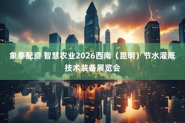 象泰配资 智慧农业2026西南（昆明）节水灌溉技术装备展览会
